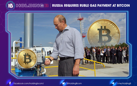 Russia Requires Ruble Gas Payment At Bitcoin