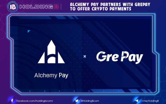 Alcheme pay partners with Grepay to offer crypto payments