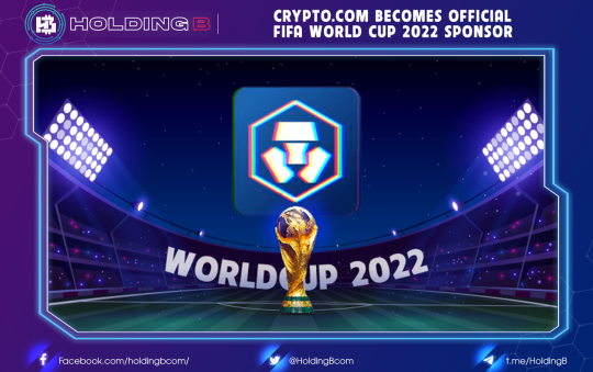 Crypto.com Becomes Official Fifa Word Cup 2022 Sponsor