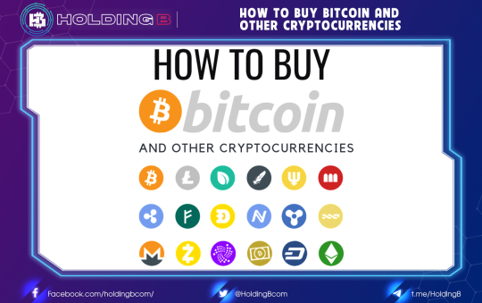 How to Buy Bitcoin and Other Cryptocurrencies