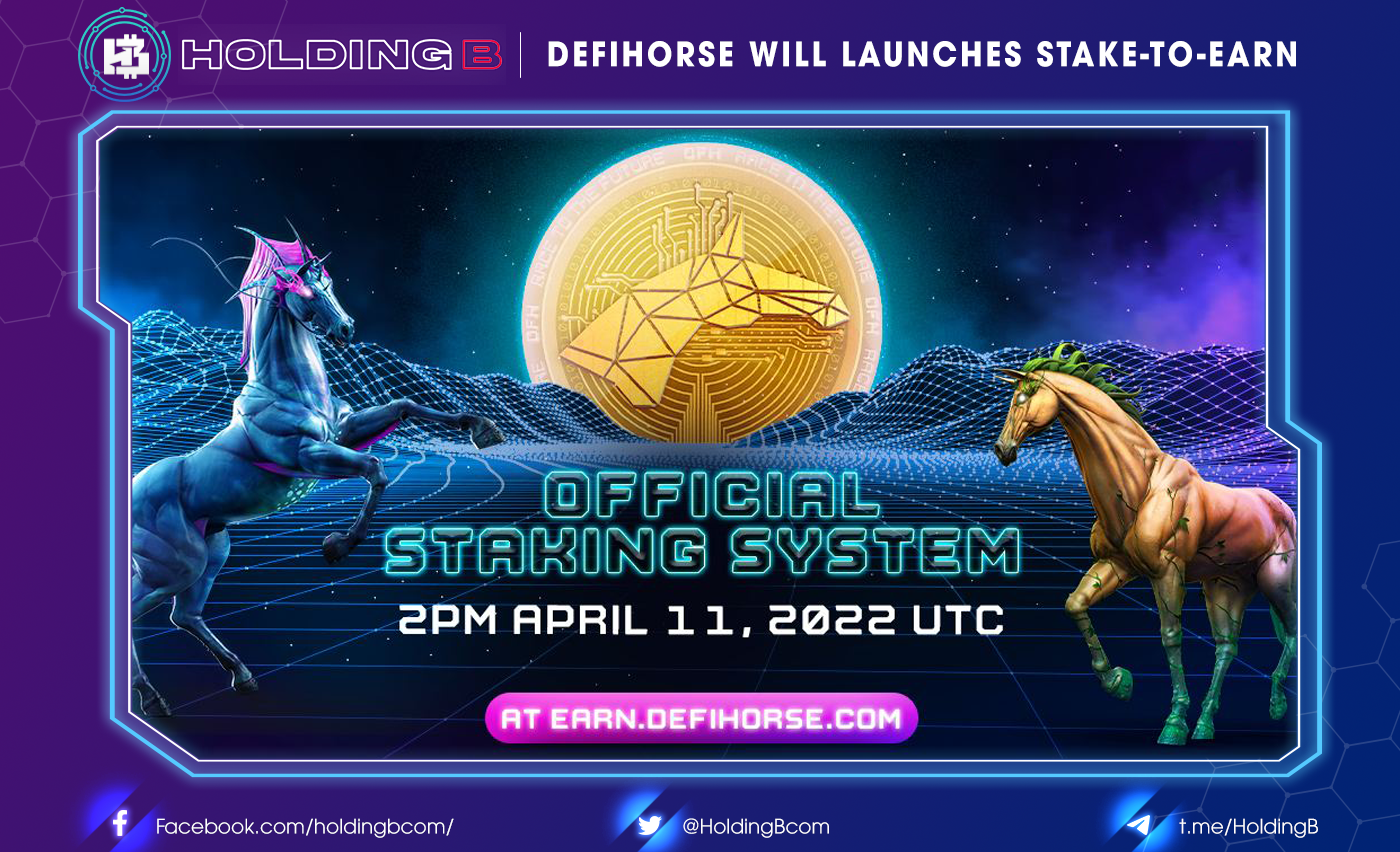 DeFiHorse will Launches Stake-to-Earn