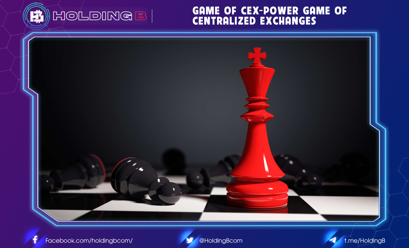 Game of Cex-Power game of centralized exchanges