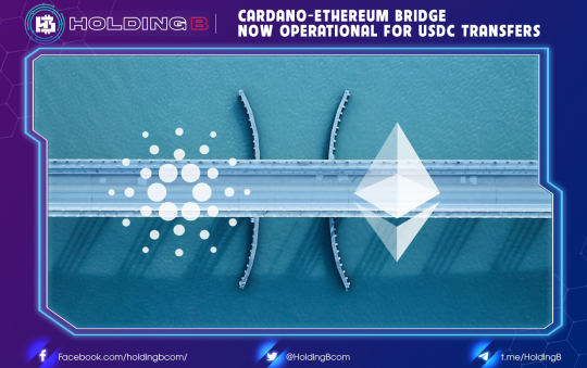 Cardano-Ethereum Bridge Now Operational For USDC Transfers