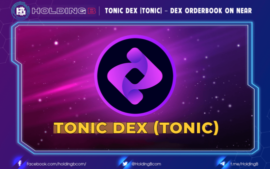 Tonic DEX (TONIC) – DEX Orderbook on NEAR