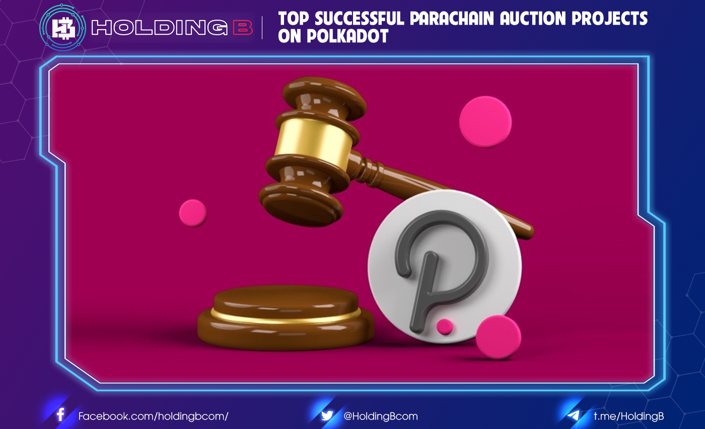 Top successful parachain auction projects on Polkadot (Nov 11, 2021- May 30, 2022)